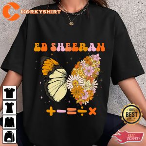 Ed Sheeran Concert 2023 Mathematics Tour T-shirt