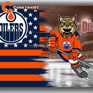 Edmonton Oilers Hockey Teams Mascot Flag Fan Best Banner Flag