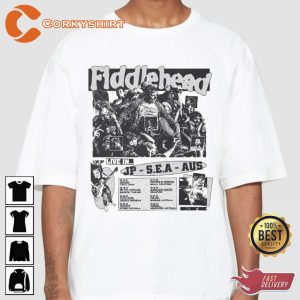 Fiddlehead Band Tour Live In Music Concert Fan T-shirt