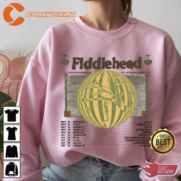 Fiddlehead Death Is Nothing To Us Tour Dates US-UK T-shirt