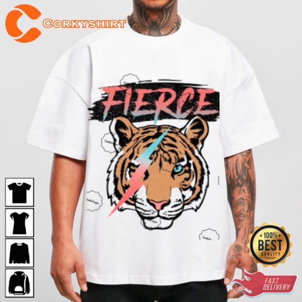 Fierce Tiger Get Wild Unisex T-Shirt