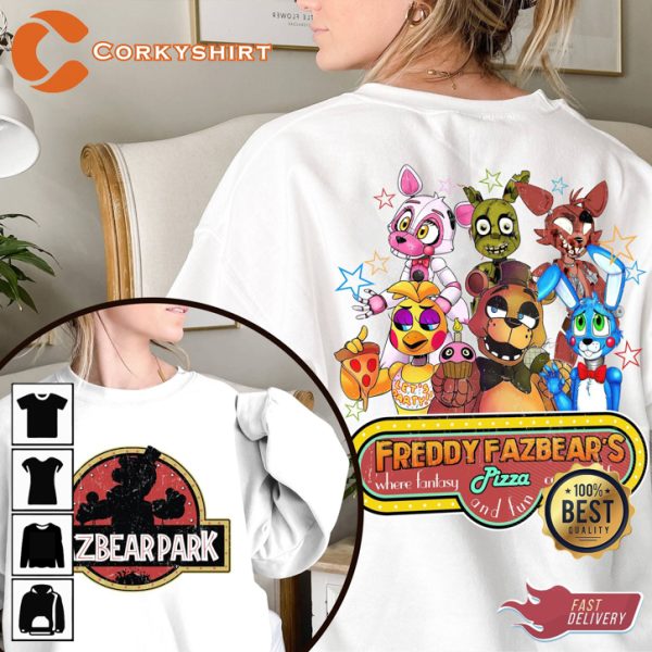 Five Nights At Freddy Fazbea Park T-Shirt