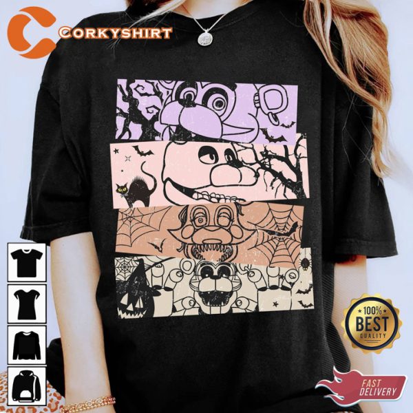 Five Nights At Freddy Fnaf Halloween T-Shirt