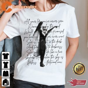 Fleetwood Mac Album Stevie Nicks Rhiannon Lyrics T-shirt