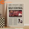 Frank Ocean Retro Self Control Lyric Newspaper Print Wall Art Poster
