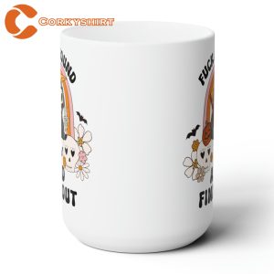 Fvck Around And Find Out Funny Fall Campfire Mug