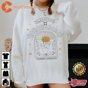 Gemini The Twin Zodiac Sign Astrology Sweatshirt