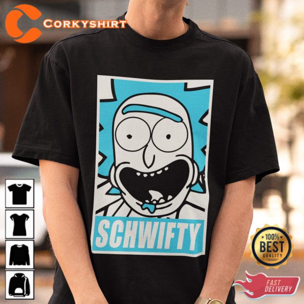 Get Schwifty Rick And Morty T-Shirt