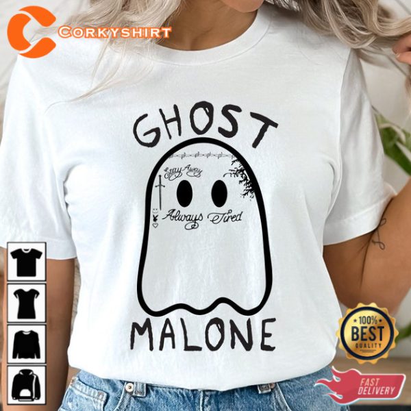 Ghost Malone Halloween Tee Stay Spooky T-Shirt