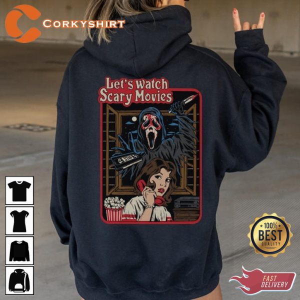 Ghostface Scream Movie Scream-ghost Halloween Horror Inspired Hoodie