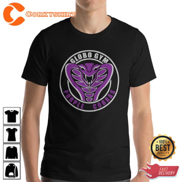 Globo Gym Purple Cobras Dodgeball Sportwear T-Shirt