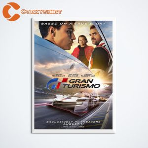 Gran Turismo 2023 Racing Movie Poster