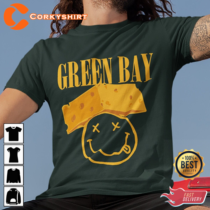 Green Bay Packers Cheesehead Unisex Sportwear T-Shirt