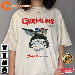 Gremlins Cinemas Popcorn Gremlins Mogwai Movie Sweathirt