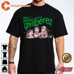 Grentperez Growing Up Fall Tour 2023 T-shirt