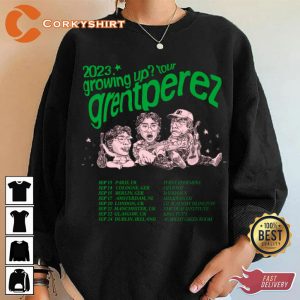 Grentperez Growing Up Tour Dates 2023 Sweatshirt