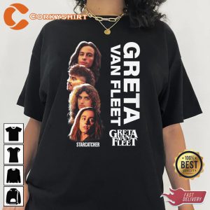Greta Van Fleet Modern Rock Vibes Age of Machine T-Shirt