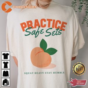 Gym Fitness Practive Safe Sets Vintage Inspired Comfort Colors T-Shirt