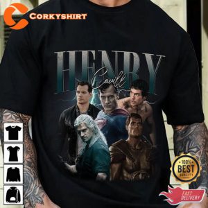 HENRY CAVILL Vintage Tee Henry Cavill Homage Tshirt