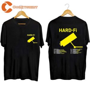 Hard-fi Band Fall Tour UK 2023 Fan Gift T-shirt