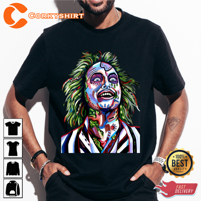 Haunted Delights Beetlejuice Fantasy Holiday Celebrate Halloween Outfit Unisex T-shirt