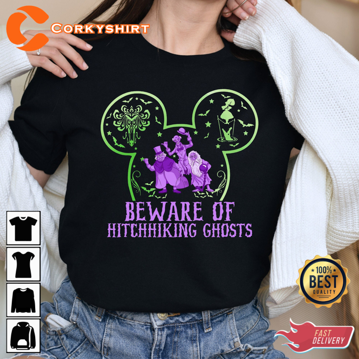 Haunted Mansion Beware Of Hitchhiking Ghosts Halloween Horror Costume Sweatshirt