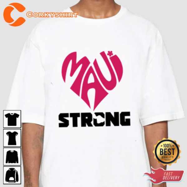 Hawaii Strong for Lahaina Firefighters Shirt