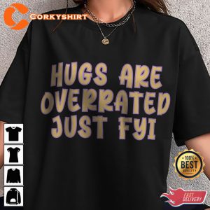 Hugs Are Overrated Jonas Brothers 2023 Tour Concert T-Shirt