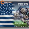 Indianapolis Colts Football Team Mascot Flag