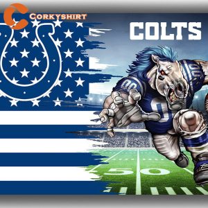 Indianapolis Colts Football Team Mascot Flag Super banner