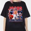 Jacob Gonzalez Glove San Francisco Giants Baseball Sportwear T-Shirt