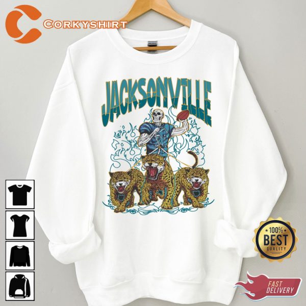 Jaguars Jacksonville Football Jaguars Jaxson de Ville Sportwear Shirt