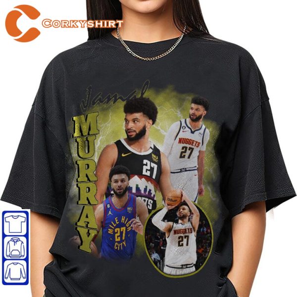 Jamal Murray Sharpshooter Denver Nuggets Basketball Sportwear T-Shirt