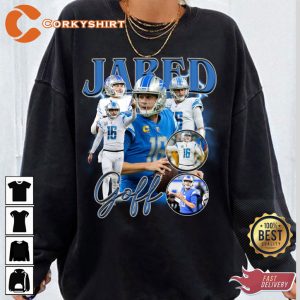 Jared Goff Passing Ace Detroit Lions NFL Sweatshirt