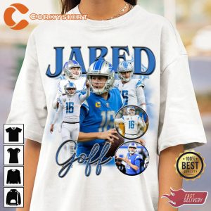 Jared Goff Passing Ace Detroit Lions NFL Sweatshirt