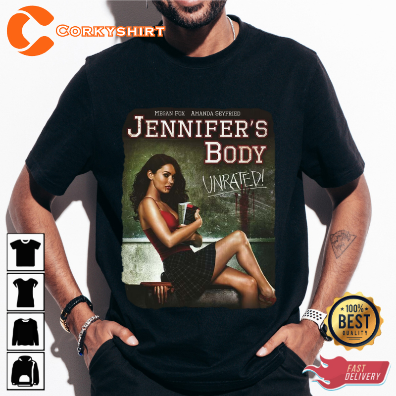 Jennifers Body Escapades Embrace the Supernatural Holiday Celebrate Halloween Outfit Unisex T-shirt