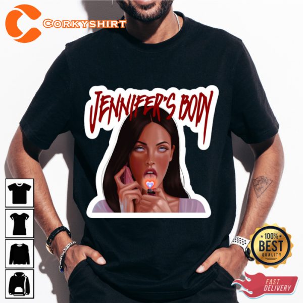 Jennifers Body Hell Is A Teenage Girl Horror Holiday Celebrate Halloween Outfit Unisex T-Shirt