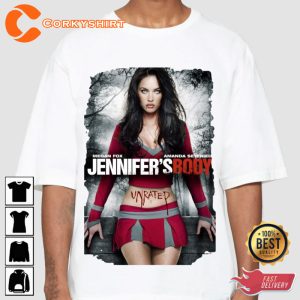 Jennifers Body Movie Poster Horror Comedy Holiday Celebrate Halloween Outfit Unisex T-Shirt