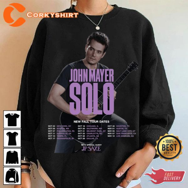 John Mayer SOLO Fall Tour Dates 2023 Sweatshirt