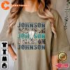 Johnson Graphic DTF Printed Tour T-shirt