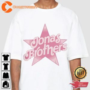 Jonas Brothers Five Albums One Night Tour Jo Bros Concert T-shirt