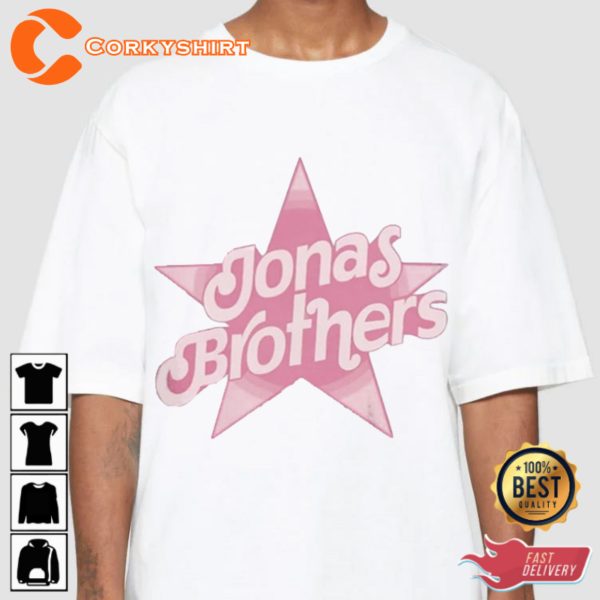 Jonas Brothers Five Albums One Night Tour Jo Bros Concert T-shirt