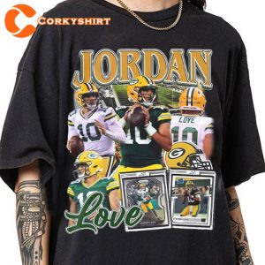 Jordan Love Launcher Green Bay Packers Football Sportwear T-Shirt