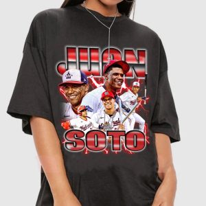 Juan Soto Smash Washington Nationals Baseball Sportwear T-Shirt