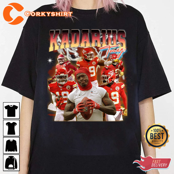 Kadarius Toney Turbo New York Giants Football Sportwear T-Shirt