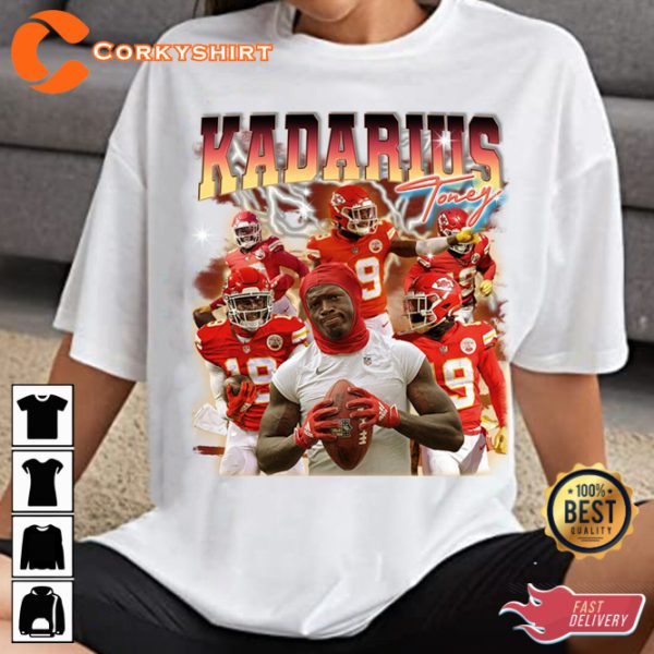 Kadarius Toney Turbo New York Giants Football Sportwear T-Shirt