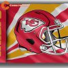 Kansas City Chiefs Football Team Memorable Helmet Flag Best Banner