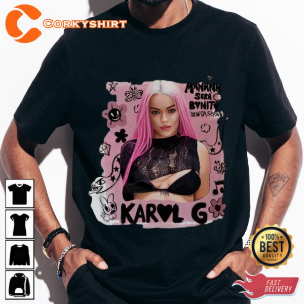 Karol G La Bichota Fan Tribute Unisex T-Shirt