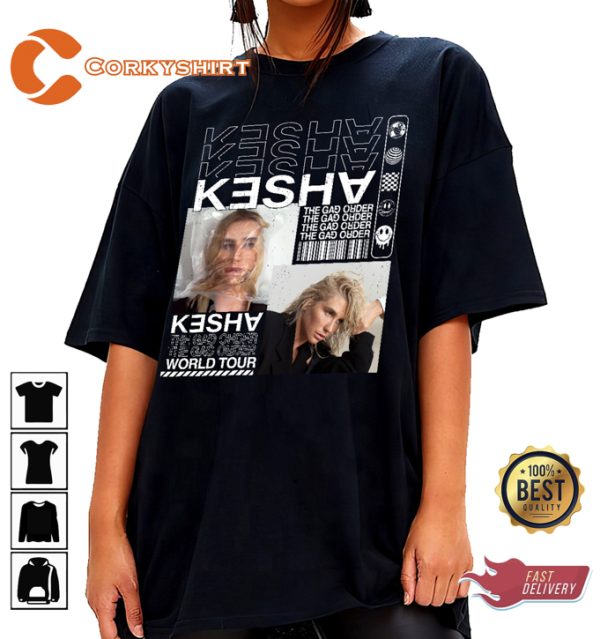 Kesha Rose Sebert Gag Order 2023 Tour T-Shirt