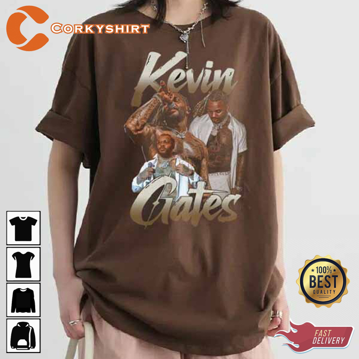 Kevin Gates Bleach Rap Hip Hop Concert Fanwear T-Shirt